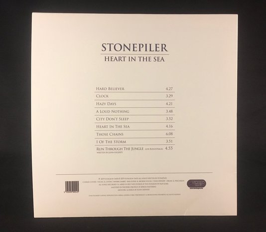 StonePiler - Heart In The Sea VINYL